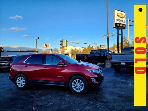 2019 Chevrolet Equinox for sale at A-F MOTORS in Adams WI