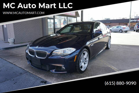 2013 BMW 5 Series for sale at MC Auto Mart LLC in Hermitage TN