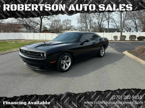 2016 Dodge Challenger for sale at ROBERTSON AUTO SALES in Bowling Green KY