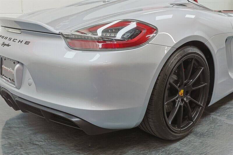 2016 Porsche Boxster Spyder