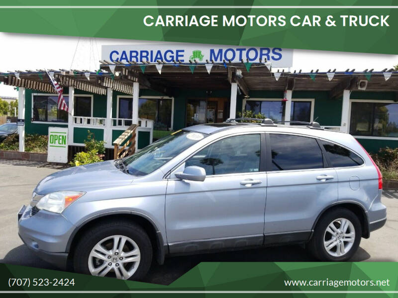 2010 Honda CR-V for sale at Carriage Motors Car & Truck in Santa Rosa CA