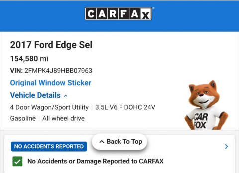 2017 Ford Edge SEL