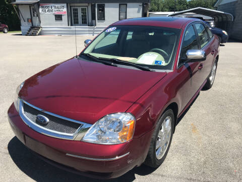 2007 Ford Five Hundred for sale at RACEN AUTO SALES LLC in Buckhannon WV