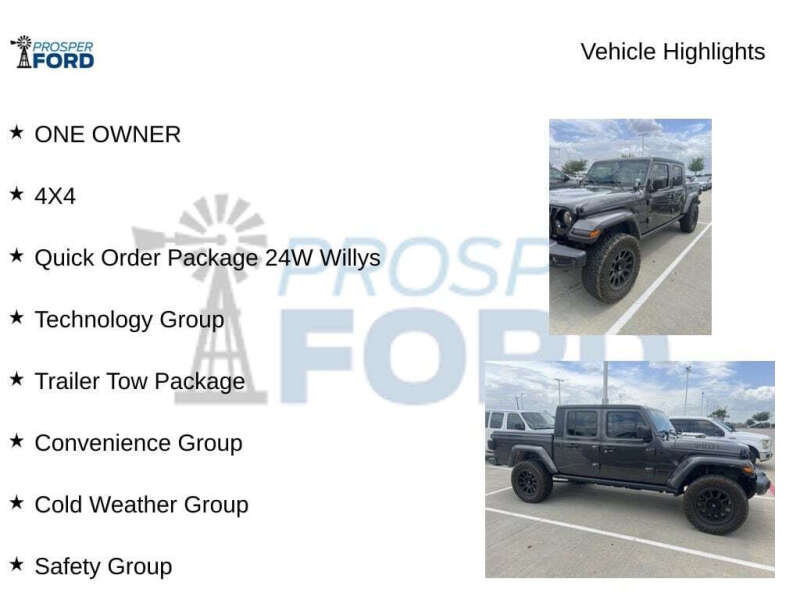 2023 Jeep Gladiator Willys