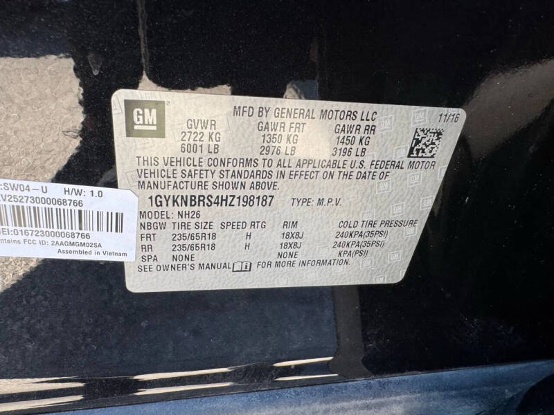 2017 Cadillac XT5 Luxury