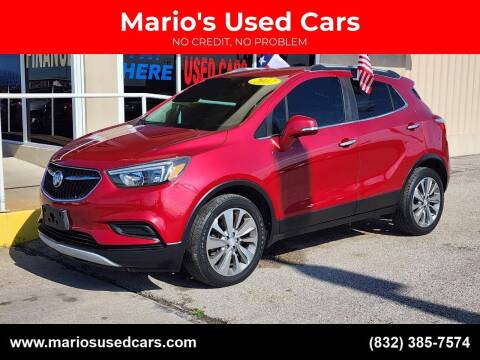 2017 Buick Encore for sale at Mario's Used Cars - Red tag sale in Houston TX