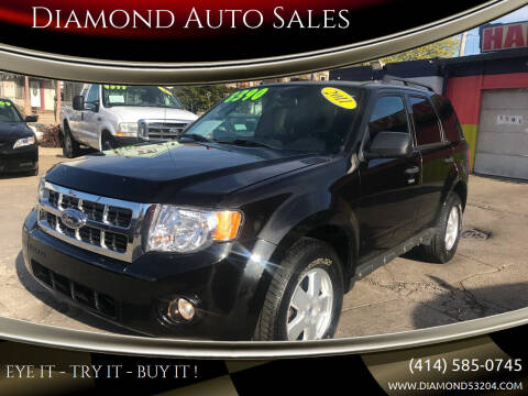2011 Ford Escape for sale at DIAMOND AUTO SALES LLC in Milwaukee WI