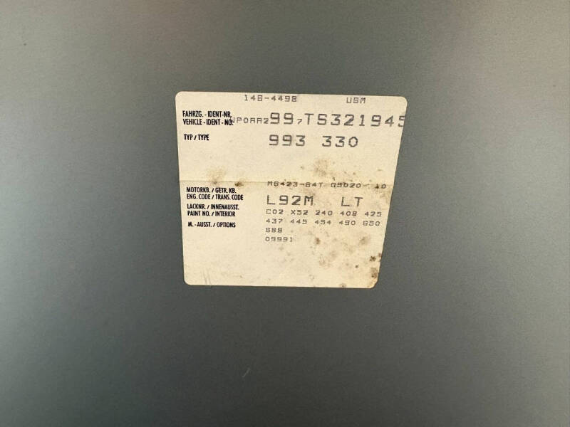 1996 Porsche 911 Carrera