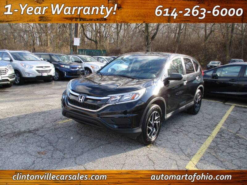 2016 Honda CR-V for sale at Clintonville Car Sales - AutoMart of Ohio in Columbus OH