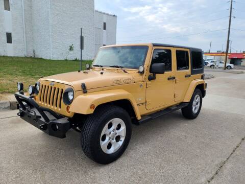 2013 Jeep Wrangler Unlimited for sale at DFW Autohaus in Dallas TX