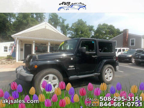2010 Jeep Wrangler for sale at AKJ Auto Sales in West Wareham MA