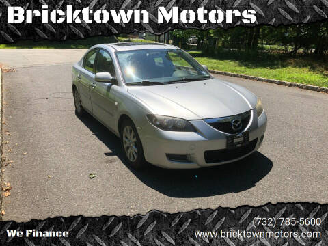 2007 Mazda MAZDA3 for sale at Bricktown Motors in Brick NJ