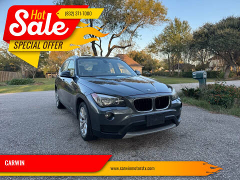 2013 BMW X1 for sale at CARWIN in Katy TX