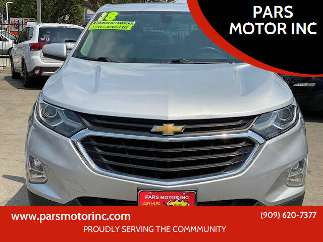 2018 Chevrolet Equinox for sale at PARS MOTOR INC in Pomona CA