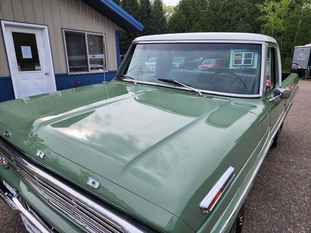 1969 Ford F-100 for sale at Miltimore Motor Company in Pine River, MN