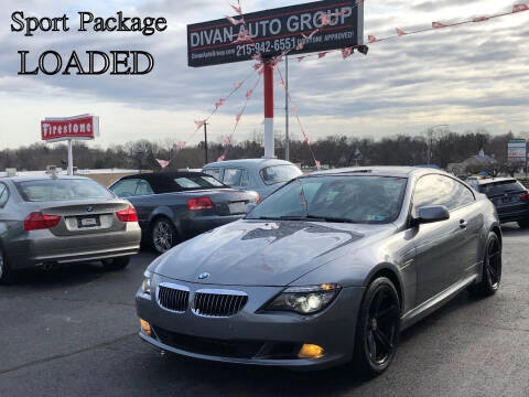 2009 BMW 6 Series for sale at Divan Auto Group in Feasterville Trevose PA