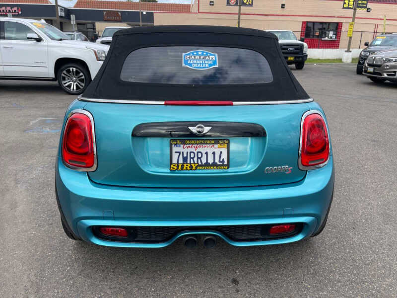 2017 MINI Convertible Cooper S