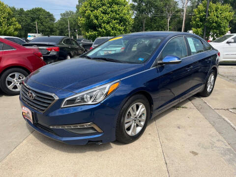 2015 Hyundai Sonata for sale at Azteca Auto Sales LLC in Des Moines IA