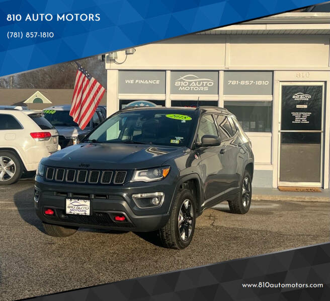 2018 Jeep Compass for sale at 810 AUTO MOTORS in Abington MA