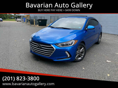 2018 Hyundai Elantra for sale at Bavarian Auto Gallery in Bayonne NJ
