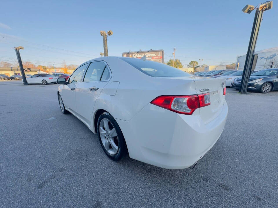 2010 Acura TSX for sale at Omega Auto Sales in NORFOLK, VA