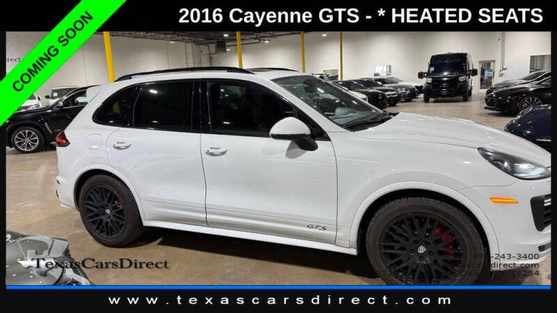 2016 Porsche Cayenne GTS
