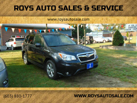 2014 Subaru Forester for sale at Roys Auto Sales & Service in Hudson NH