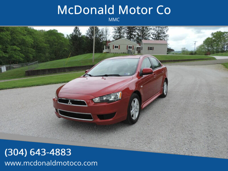 2014 Mitsubishi Lancer for sale at McDonald Motor Co in Harrisville WV