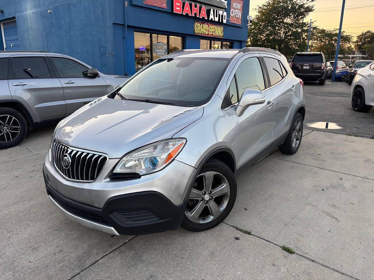 Silver 2014 Buick Encore Base Base 4dr Crossover 2