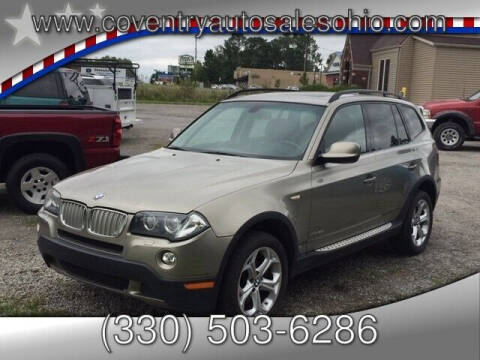2010 BMW X3 for sale at Coventry Auto Sales in Youngstown OH