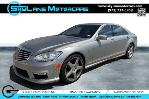 2010 Mercedes-Benz S-Class for sale at Skylane Motorcars - Off-site Inventory in Carrollton TX