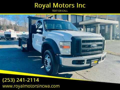 2008 Ford F-450 Super Duty for sale at Royal Motors Inc in Kent WA