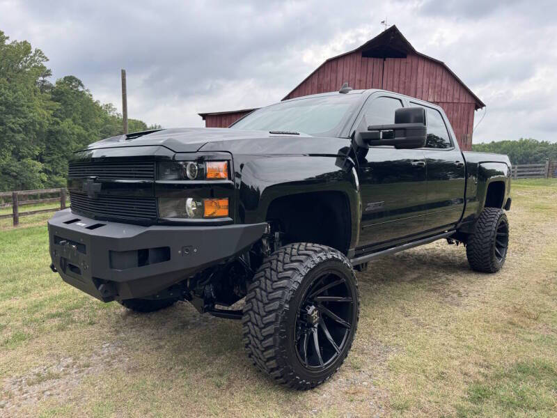 Black 2019 Chevrolet Silverado 2500HD LTZ 4x4 LTZ 4dr Crew Cab SB 1