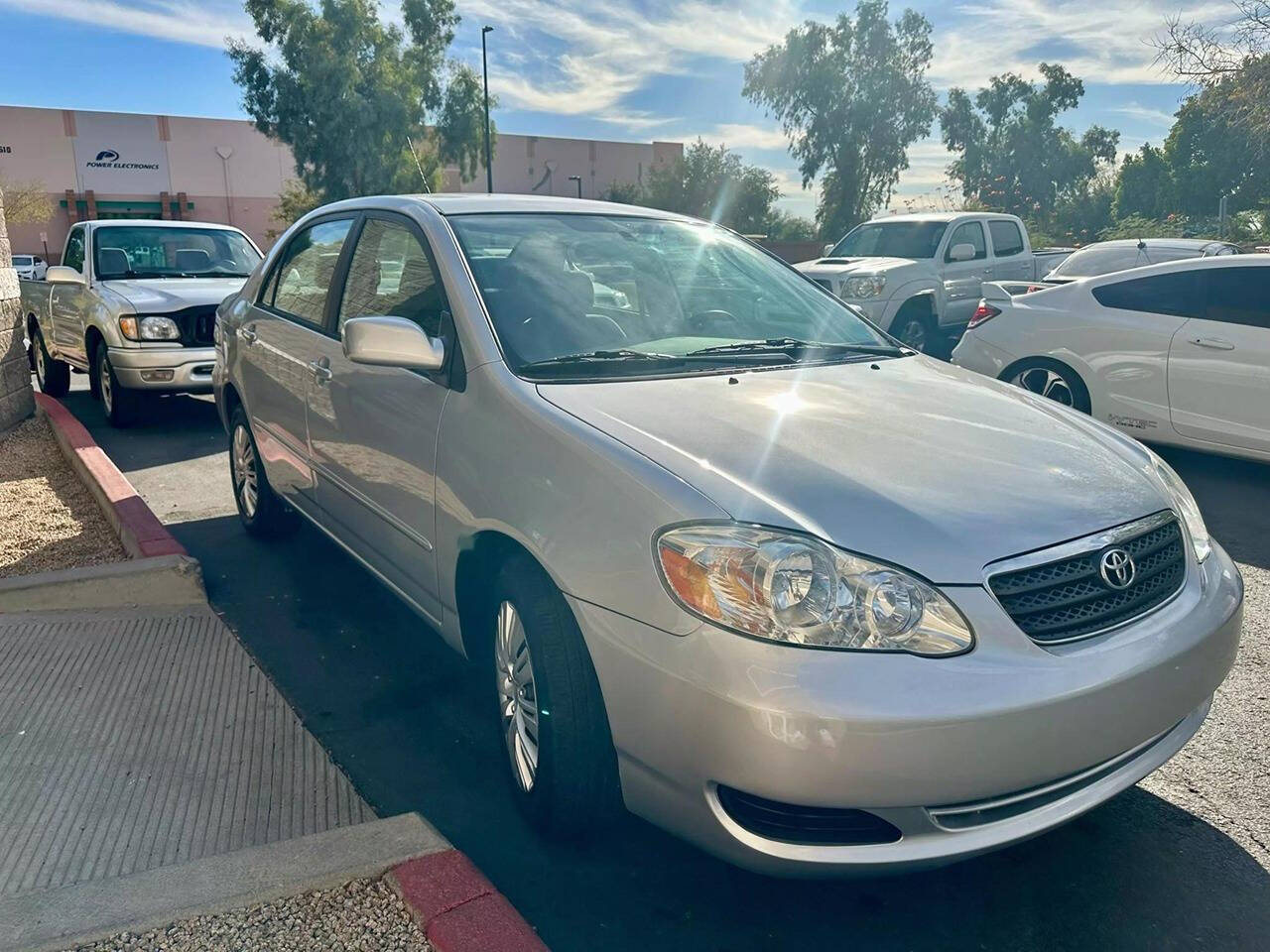 2007 Toyota Corolla for sale at HUDSONS AUTOS in Gilbert, AZ