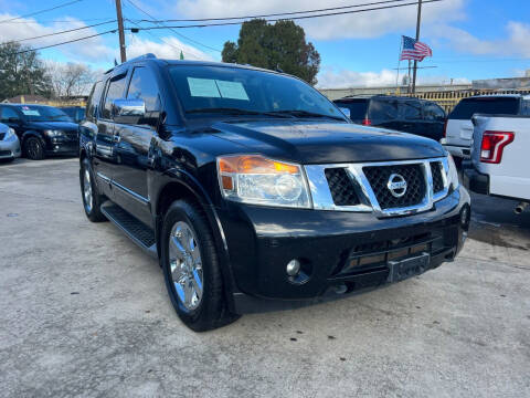 2014 Nissan Armada for sale at Fiesta Auto Finance in Houston TX