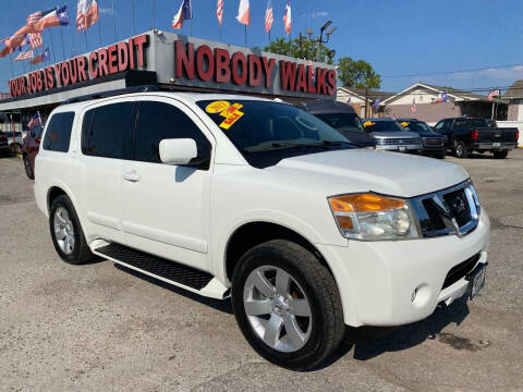 2011 Nissan Armada for sale at Giant Auto Mart in Houston TX