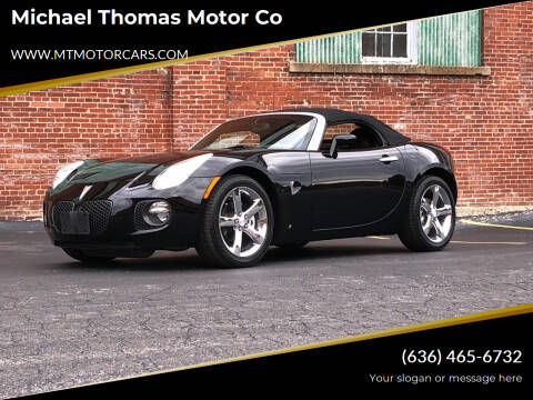 2007 Pontiac Solstice for sale at Michael Thomas Motor Co in Saint Charles MO