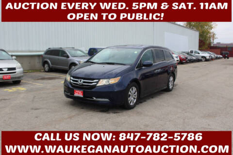 2014 Honda Odyssey for sale at Waukegan Auto Auction in Waukegan IL