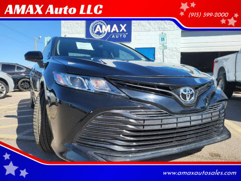 2018 Toyota Camry for sale at AMAX Auto LLC in El Paso TX