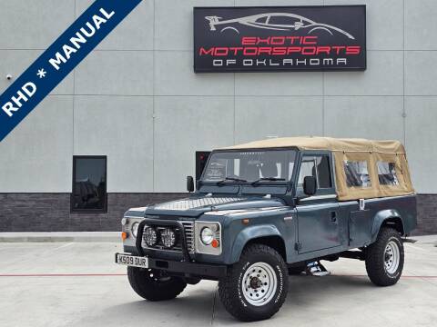 1993 Land Rover Defender for sale at Exotic Motorsports of Oklahoma in Edmond OK