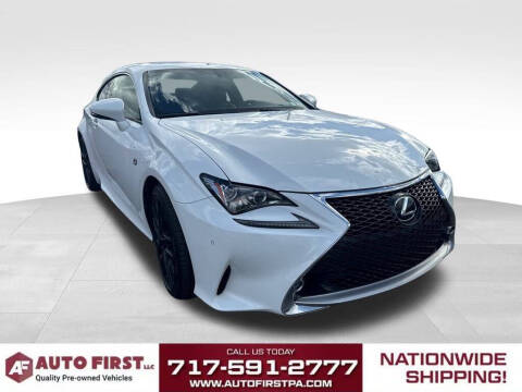 2015 Lexus RC 350 for sale at Auto First in Mechanicsburg PA