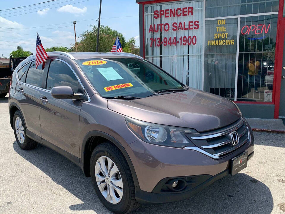 2014 Honda CR-V for sale at SPENCER AUTO SALES in South Houston, TX