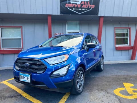 2020 Ford EcoSport for sale at ALLDRIVE AUTO SALES LLC in Saint Paul MN