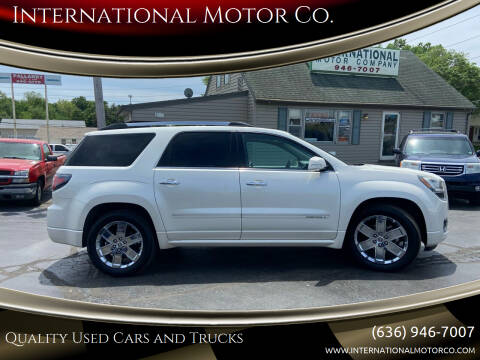 2015 GMC Acadia for sale at International Motor Co. in Saint Charles MO
