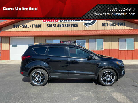 2019 Ford Escape for sale at Cars Unlimited in Marshall MN