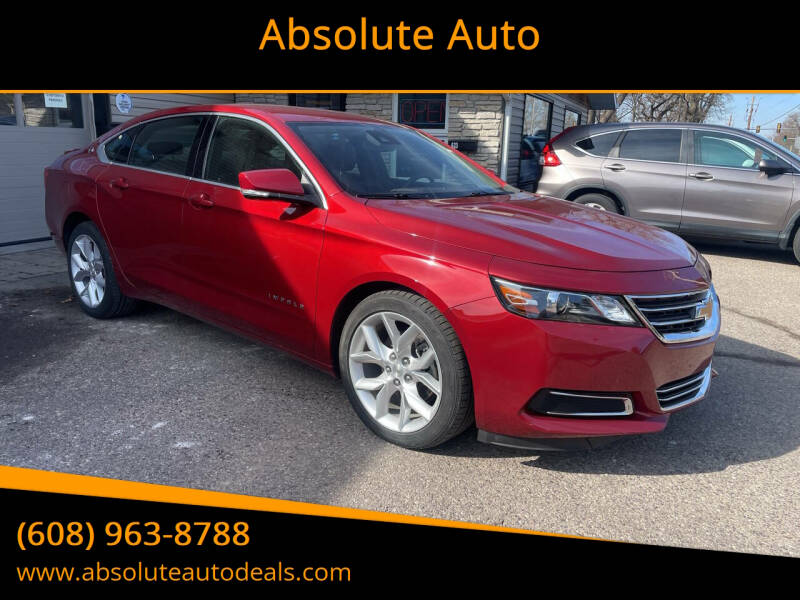 2014 Chevrolet Impala for sale at Absolute Auto in Baraboo WI