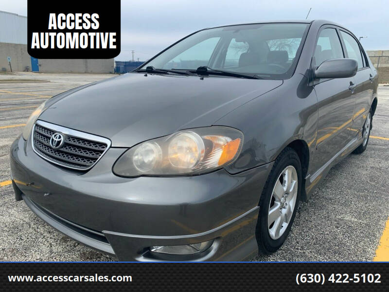 2008 Toyota Corolla for sale at ACCESS AUTOMOTIVE in Bensenville IL