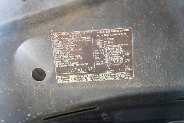 2004 BMW 6 Series 645Ci