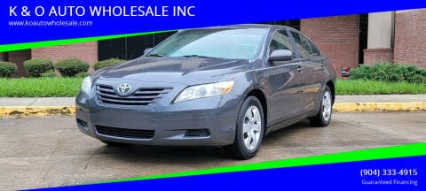 2007 Toyota Camry for sale at K & O AUTO WHOLESALE INC in Jacksonville FL