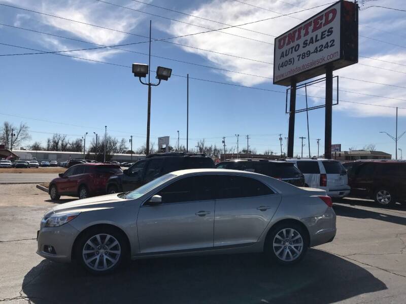 2015 Chevrolet Malibu for sale at United Auto Sales in Oklahoma City OK